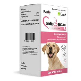 Cardiobendan 60 Tabletas 5 Mg