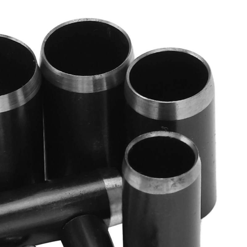 Leather Punch Cutter Set Hollow Punch Cutter 1-15mm Leather Hole