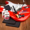 StewMac Guitar Cleaning Tool Set with ColorTone Clean + Shine