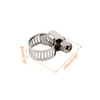 Sourcingmap 3pcs Stainless Steel 8-14mm Hose Pipe Clamps Clips Fastener