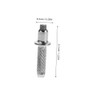WHAMVOX 10pcs Hiking Stick Tips Metal Tungsten Steel End Cap