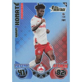 Match Attax 2024 2025 Karim Konate Heritage Trading Card