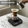 Rechargeable Coffee Scale with Timer, Diyife 3kg/0.1g High Precision Scale,