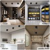 FNOESTY Flush Mount Ceiling Light Fixtures, 20W 4000K Dimmable Cylinder