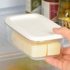 Butter Dish Butter Keeper with Cutter Slicer,Butter Box,Airtight Rectangular Food