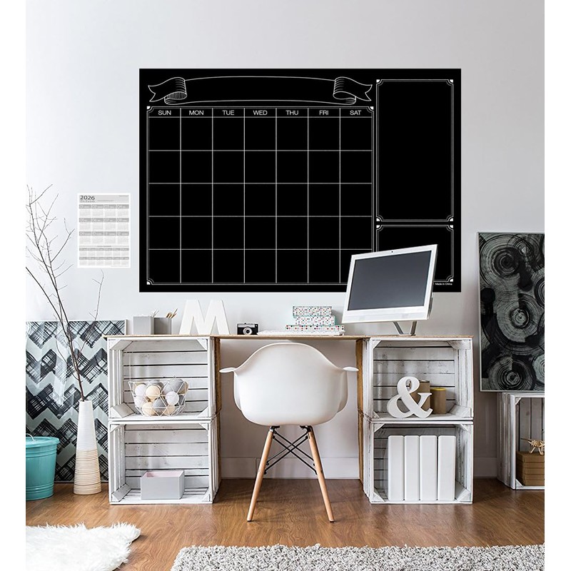 Party Funny Dry Erase Black Laminated jumbo Chalk Board Wall