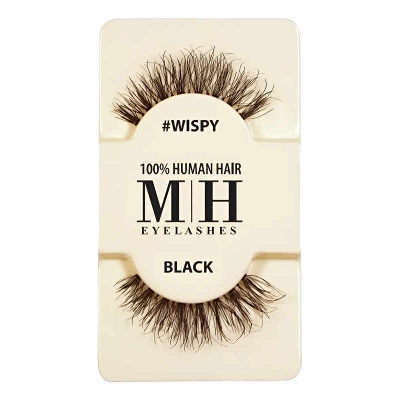 Pestaña Postiza Mh Makeup 100% Cabello Humano Reutilizable