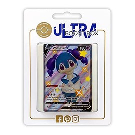 my-booster SWSH045-FR25-UB-SV114 Wimessir V (Servol V) SV114/SV122 Iridescent Secret Full Art Myboost X Epée et Bouclier 4.5 Destinées Radieuses, Box of 10 French Pokémon Cards