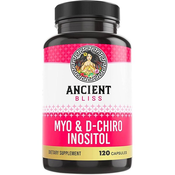 Myo & D-Chiro Inositol Supplement, 40 to 1 Ratio, Helps