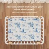 Yukkidds Next to Me Crib Sheets Fitted 83x50cm Baby Bedside