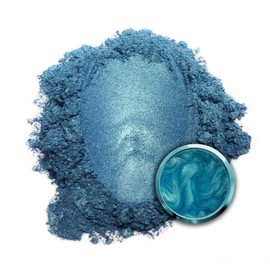 Eye Candy Pigments Premium Blue Mica Powder - Ryujin Blue (25gr) - for Epoxy, Resin, Soap, Paint, Woodworking, Acrylic Pouring, Bath Bombs, Fishing Lures - DIY Arts and Crafts Additive