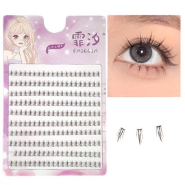 TAKE-ME japan Lower Eyelashes, Partial, Feel, Natural, 200 Pieces, Popular, Transparent Axis, Actress Eyelashes, Cartoon Style, Makeup, Large Eyes, Cosplay Events, Lightweight, Soft, False Eyelashes