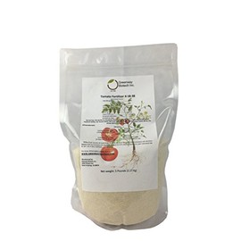 Greenway Biotech 5 Pounds Tomato Fertilizer Powder 4-18-38 Plus Trace Minerals - 100% Water Soluble Makes 1000 Gallons Includes Essential Chelated Micronutrients