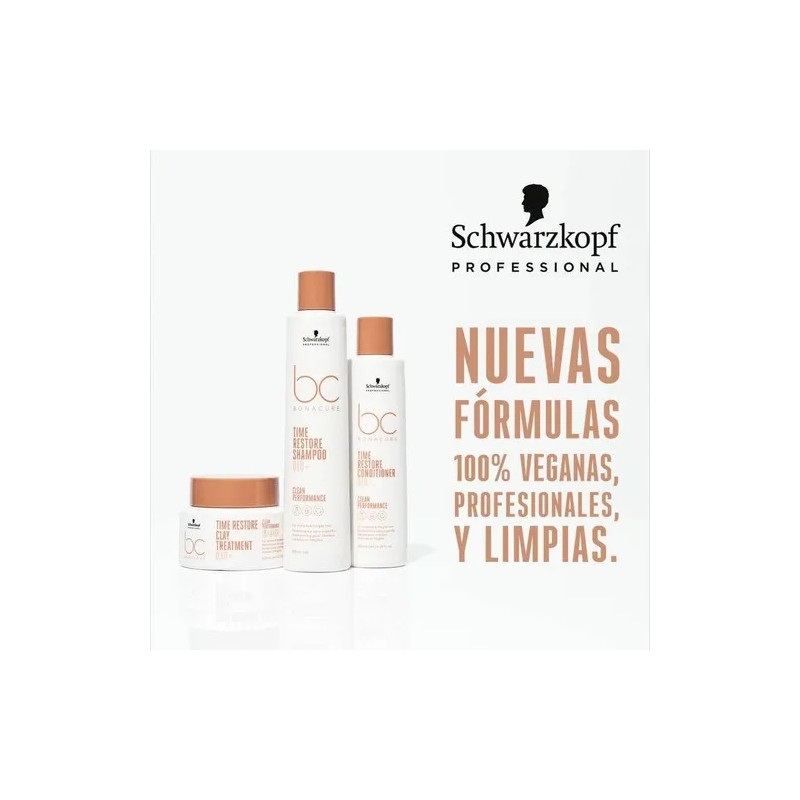 Tratamiento Bonacure Time Restore Fortalece Y Brillo 200ml