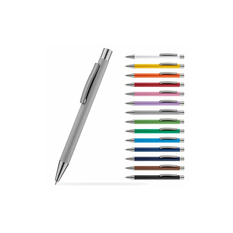 #teamludorf Omega Ballpoint Pen with Rubberised Grip - Comfortable Writing