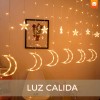 Maíz Serie Cortina Guirnalda Cascada Luces Led Estrellas 2.8m