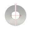 LC LICTOP Round Escutcheon Plate Wall Split Flange Stainless Steel