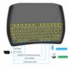 D8 Rechargeable Wireless Keyboard with Touchpad, 2.4G WiFi/BT4.2 Dual Mode