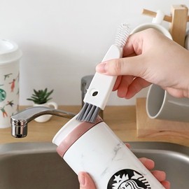 Narrow Crevice Cleaning Brush for Tumbler & Water Bottle Lids LB30 3ea