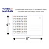 GenZ Vote Postcards - Blank 4x6 Postcards for Voters (100