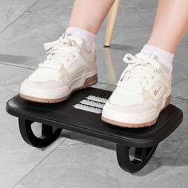Foot Rest Desk, Comfortable Footrest Desk, with Ergonomic Plastic Cushion and Massage Points, for Ultimate Office Comfort
