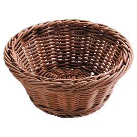 Lacor Round Bread Basket Brown 21X21X8, Polypropylene, 21 x 8 cm