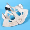 Toyvian Instruments Sextant Marking Sky Navigation Artificial Horizon Navigation Bundle
