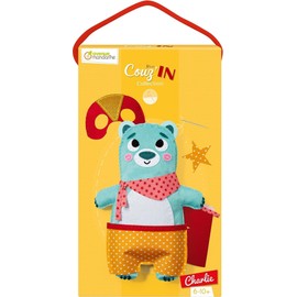 Avenue Mandarine KC156C - Creative Sewing Kit for Children - Cuddly Toy for Sewing Maxi Couz'in - from 6 Years - Super Charlie