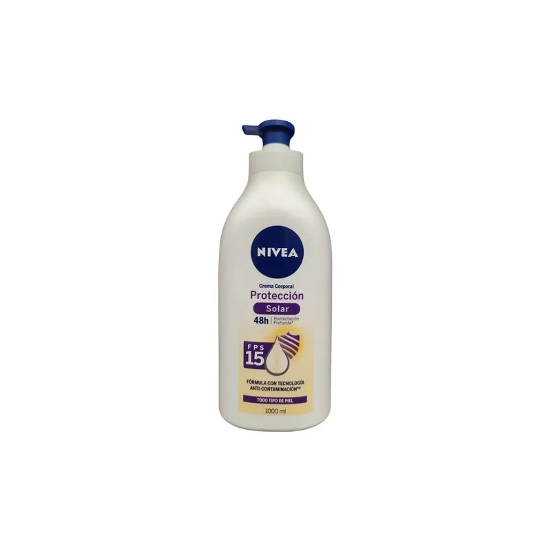 Crema Corporal Fps15 Proteccion Solar Nivea