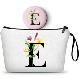 SEAMOON Gifts for Women Birthday Unique,Makeup Bag,Maid of Honor Gifts,Friendship Gifts for Women,Sister Birthday Gifts from Sister,Bridesmaid Bride Cosmetic bag with Mirror,Christmas Gifts,E
