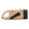 Hand Crank Solar Powered Flashlight Emergency Rechargeable LED Flashlight Self