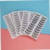 Baluue 80 Pairs Long Thick Eyelashes Fake Lashes Makeup Eyelash