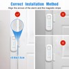 DAYTECH Freezer Door Alarm with Delay 1/2/3/4 mins When Left
