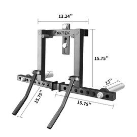 Lateral Raise Attachment Standing Lateral Raise Machine Shoulder Press Machines 500 Weight Capacity Upper Body Strength Training Machine Home Gym Equipment（Hole Diameter 16mm）