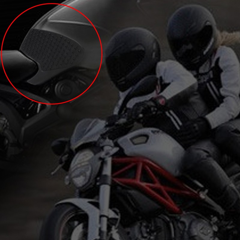 Pair of Anti Slip Gas Tank Traction Pad Knee Grip