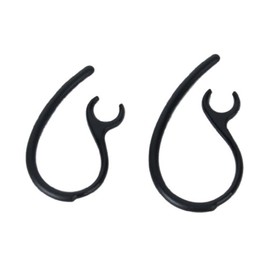 KONTONTY Ear Hook Ear Bud Gels Set Black Accessory Kit and for Noise Isolation and Secure Fit Headsets