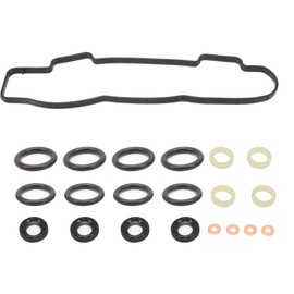 AUROLYNNE Diesel Injectors O Rings Kit Injection Seal Gaskets Seal Kit Berlingo Partner C4 Jumpy 308 5008 206 Washers Without Leakage Fuel Automotive Accessories
