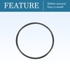 QUARKZMAN Nitrile Rubber O-Ring Replacement Rubber Seal 40 mm x