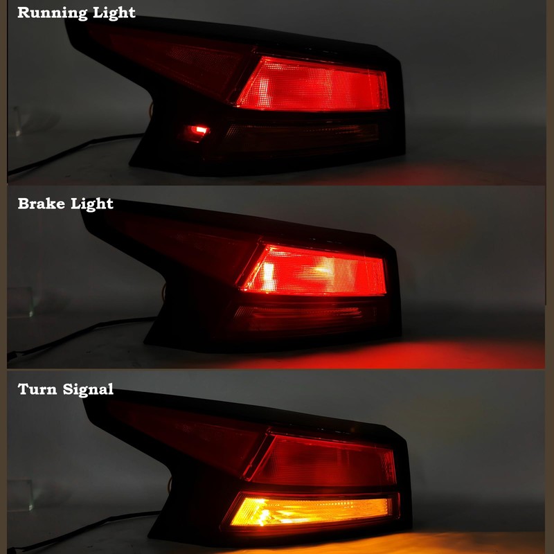 KAMDKI LH Halogen Type Outer Tail Light Fit for 2019