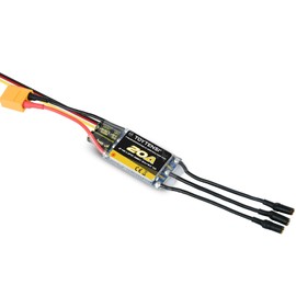 TOYTENSI 20A 2-4S RC Brushless Motor ESC for RC Plane Airplane with SBEC 5V/6V 4A