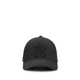 HUGO Men's Jude Stacked Cap, Black 1