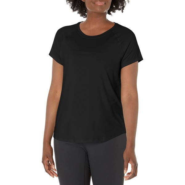 C9 Champion womens Soft Tech Tee T Shirt, Ebony, Medium US