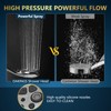 DAKINGS 6 Spray Modes High Pressure Handheld Showerhead Set Upgraded