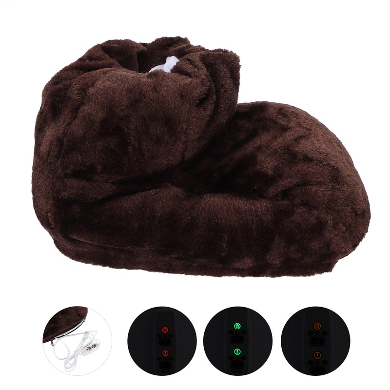 Electric Heated Foot Warmer USB Foot Heat Therapy Wrap Adjustable