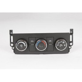 GM Genuine Parts 15-74183 (22807247) Heating and Air Conditioning Control Panel with Heated Mirror Switch