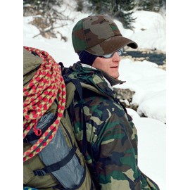 Nanwansu Camo Hat for Men Women, Adjustable Army Military Camouflage Baseball Cap Green