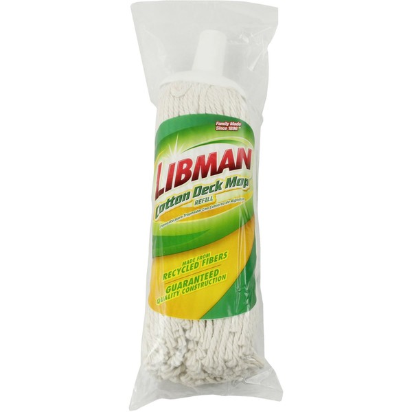 Libman 90 Cotton Deck Mop Refill