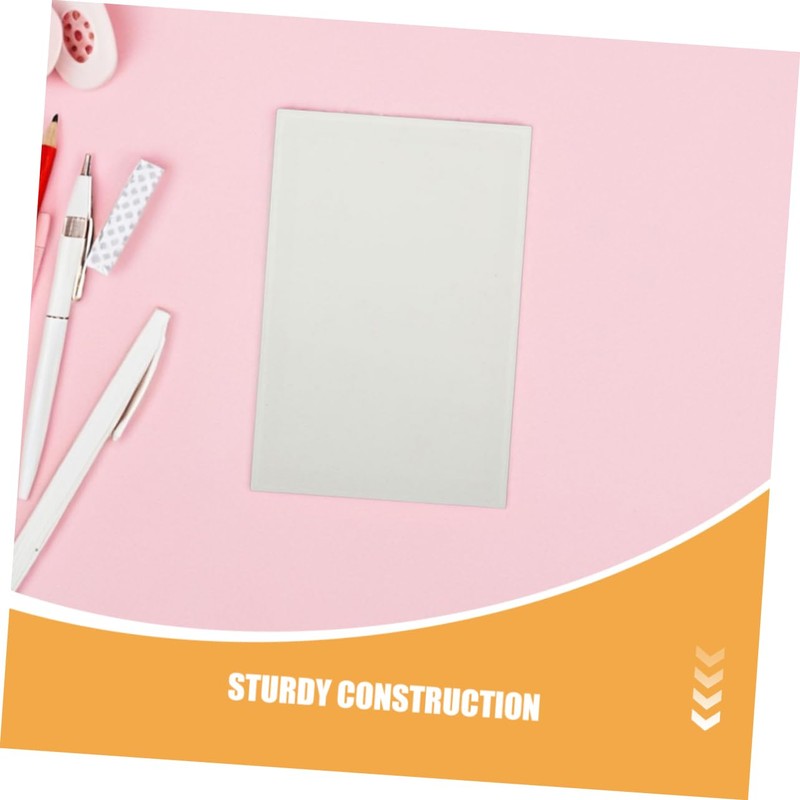 SHINEOFI 20pcs Brushed Aluminum Sublimation Blanks DIY Photo Frame Sheets