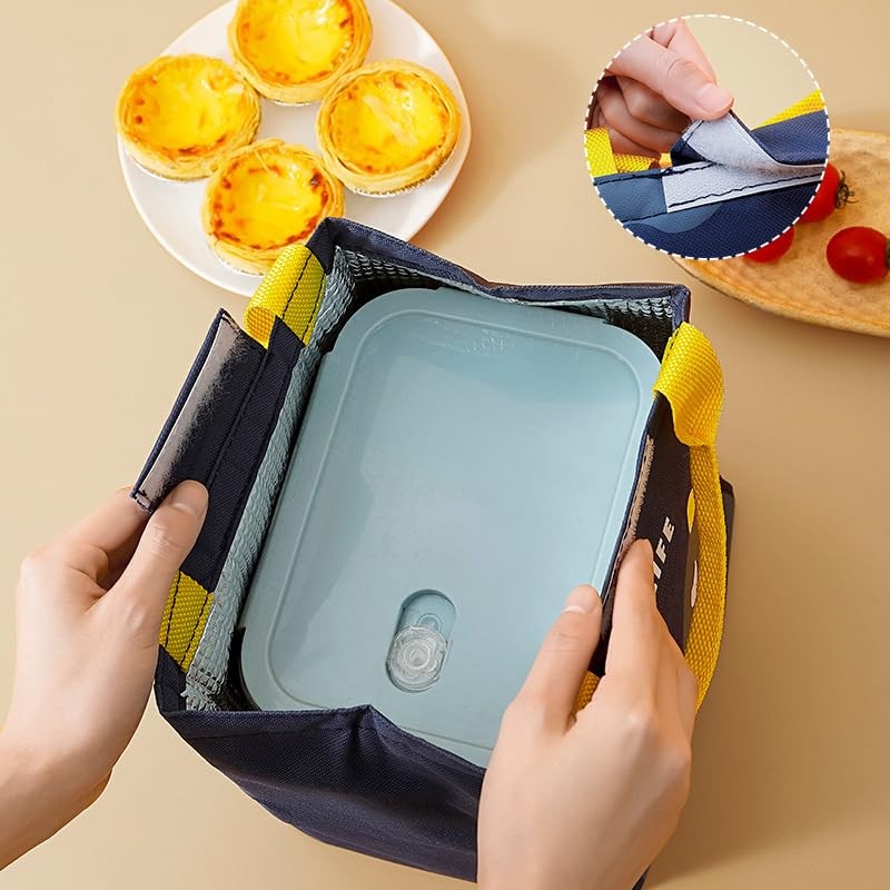 Adults Portable Kid Large Capacity Insulated Lunch Bag Thermal Boxes