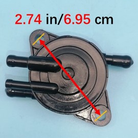 Tuzliufi Bomba de Combustible para Honda GX630 GX630R GX630RH GX660 GX660R GX660RH GX690 GX690R GX690RH GXV630R GXV630RH GXV660R GXV660RH GXV690R GXV690RH EB10000A RZT-L42 16700-Z6L-003 Nuevo Z207